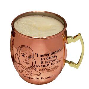 Ben Franklin Copper Mule Mug